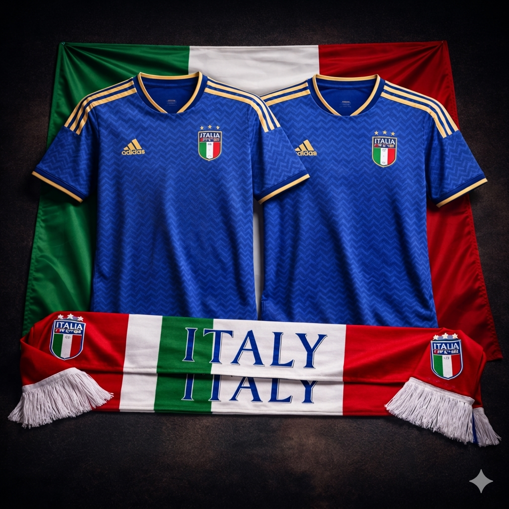 Kit União Nacional Itália 2026 - Edição Casal